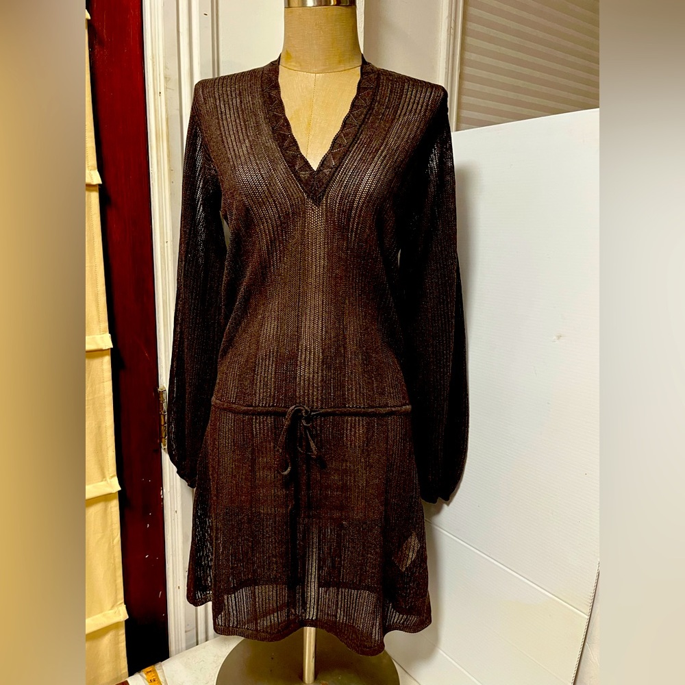 Free people coverup brown xs